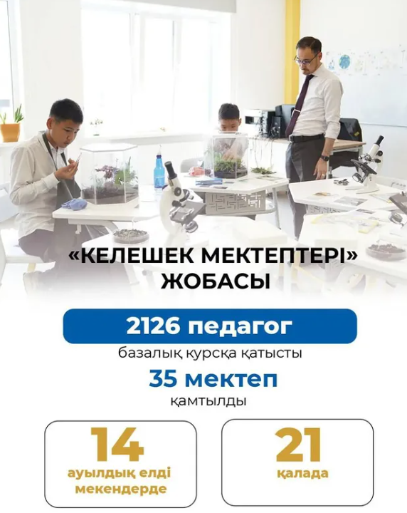 Келешек мектептері" жобасы